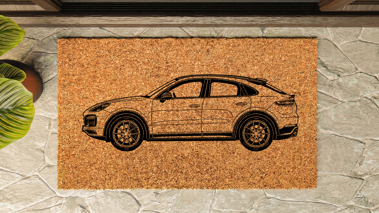 Porsche Cayenne Turbo GT Inspired Floor Mat