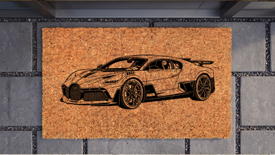 Bugatti Divo Inspired Floor Mat