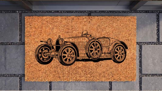 Bugatti Type 35 Inspired Floor Mat