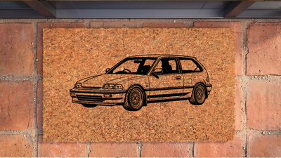 Honda Civic Si EF Inspired Floor Mat