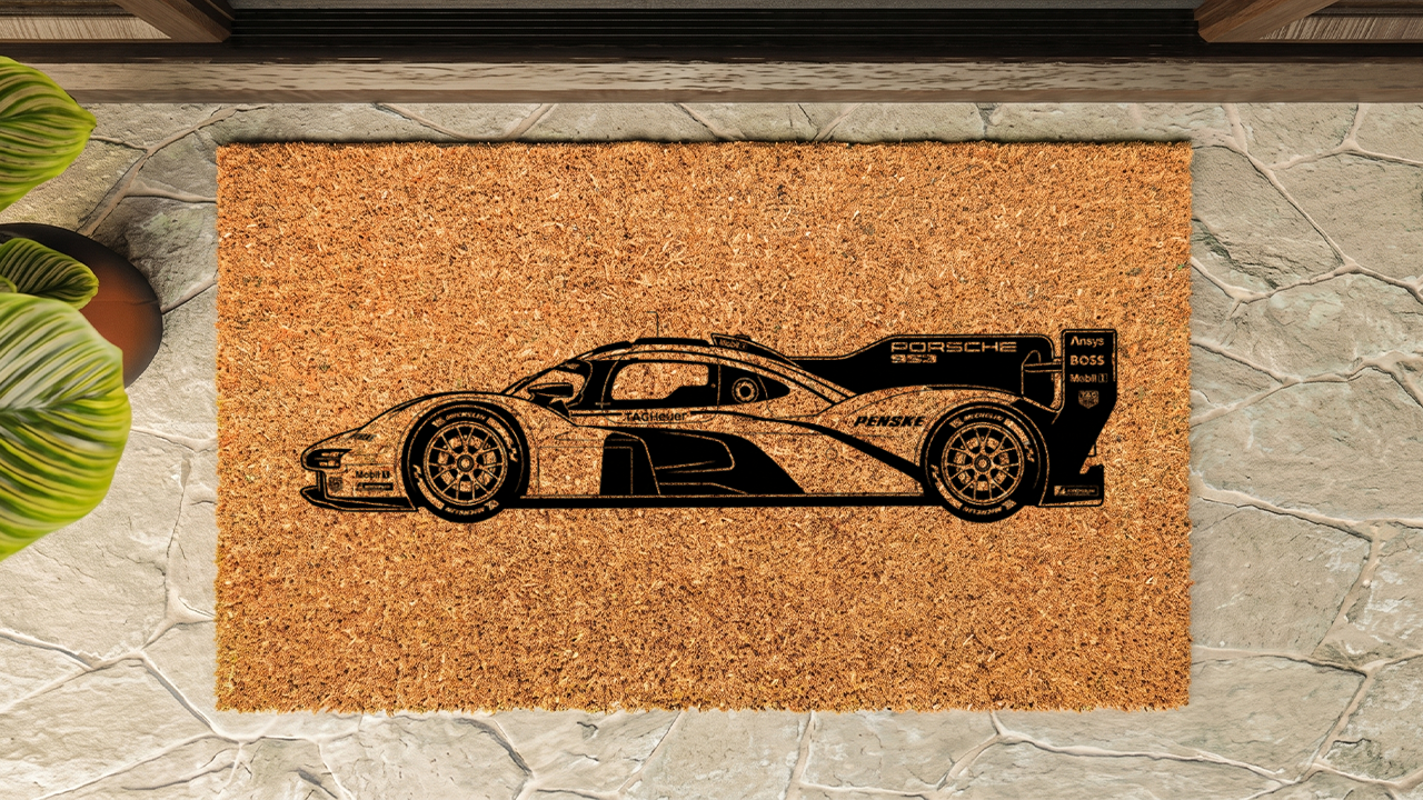 Porsche 963 LMDh Inspired Floor Mat
