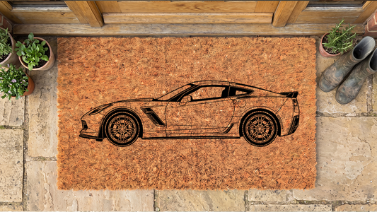Chevrolet Corvette Z06 (C7) Inspired Floor Mat