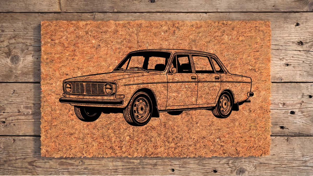Volvo 140 Series Inspired Doormat