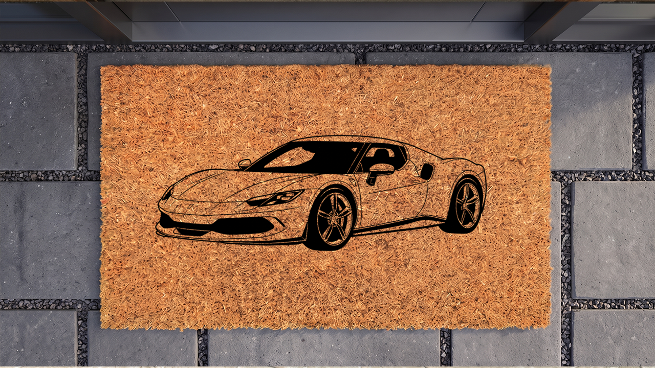 Ferrari 296 GTB Inspired Floor Mat