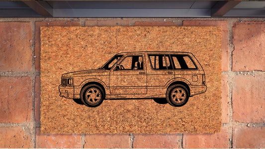 GMC Typhoon Inspired Door Mat