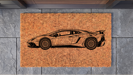 Lamborghini Aventador SV Inspired Floor Mat