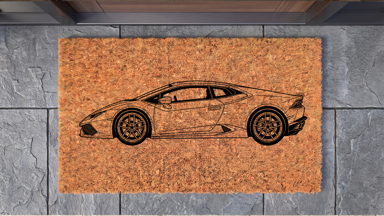Lamborghini Huracán Inspired Floor Mat