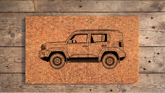 Toyota Land Cruiser FJ40 Inspired Floor Mat