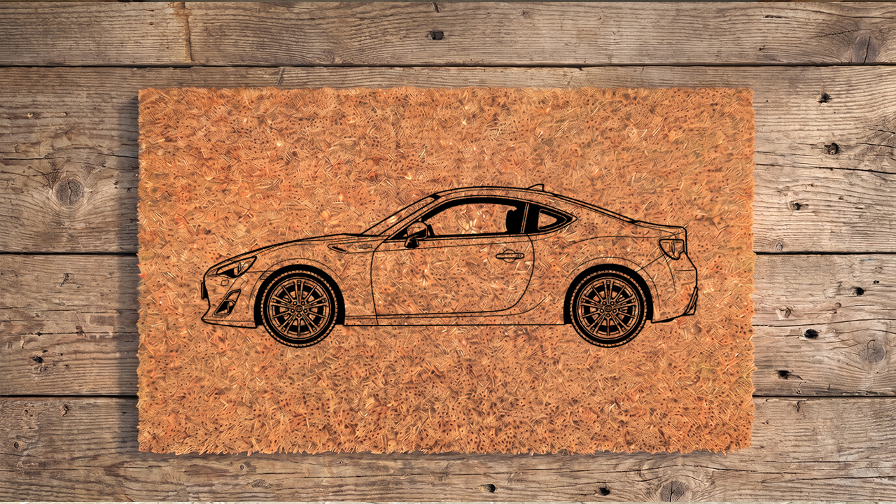 Toyota GT86 Inspired Floor Mat