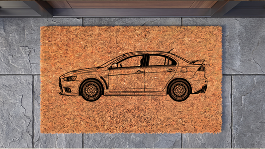 Mitsubishi Lancer Ralliart Inspired Floor Mat