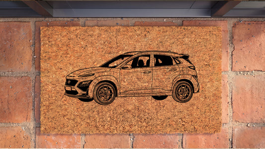Hyundai Kona N Inspired Door Mat
