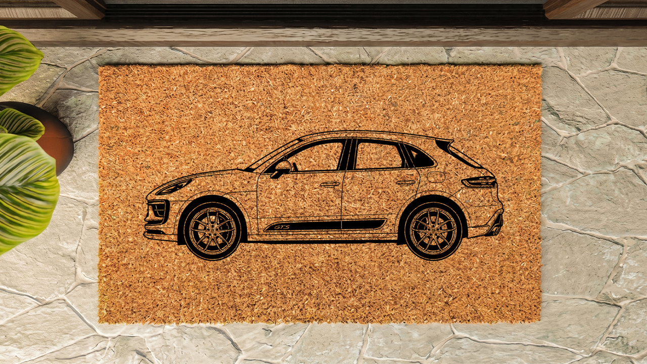 Porsche Macan GTS Inspired Floor Mat