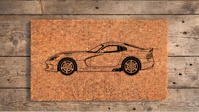 Dodge Viper (5th Gen) Inspired Floor Mat