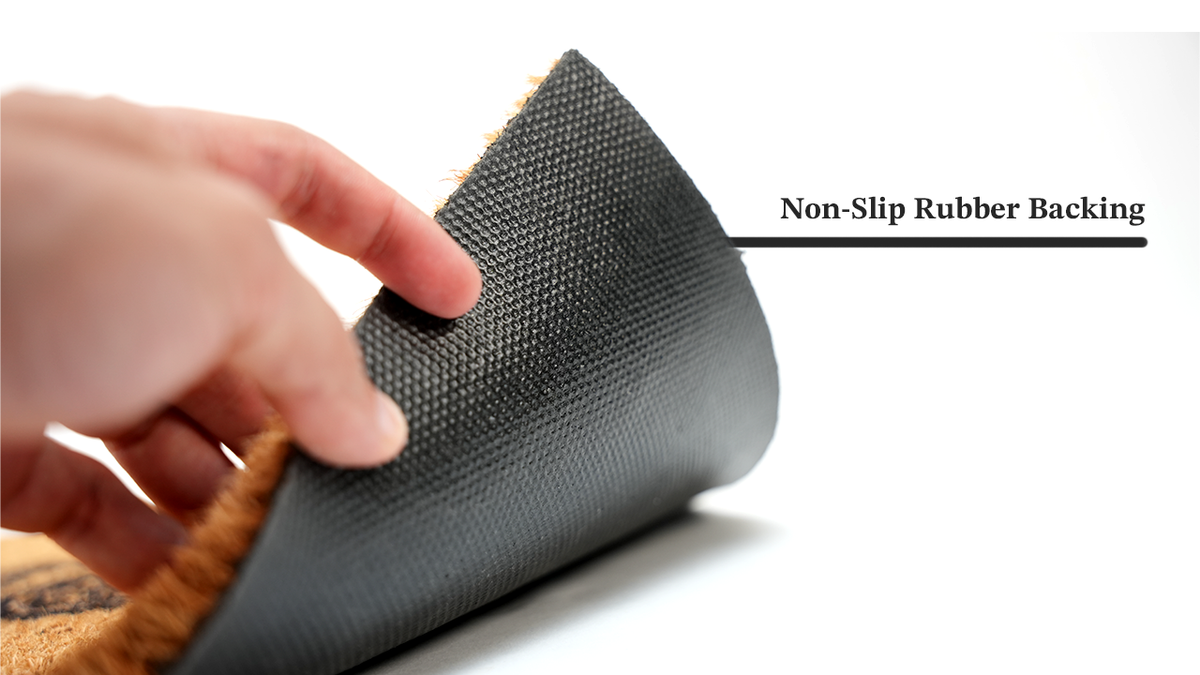 Enthusiast Made non-slip rubber backing