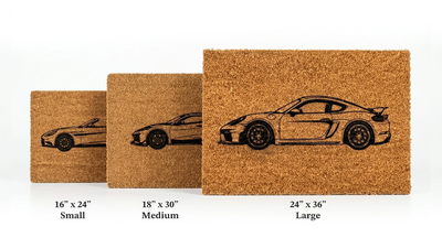 Enthusiast Made doormat size guide